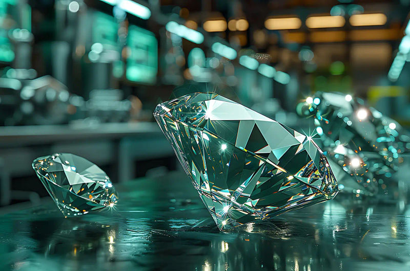 The perfect lab grown diamond ring